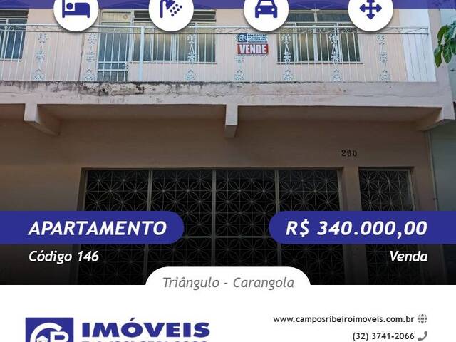 #146 - Apartamento para Venda em Carangola - MG