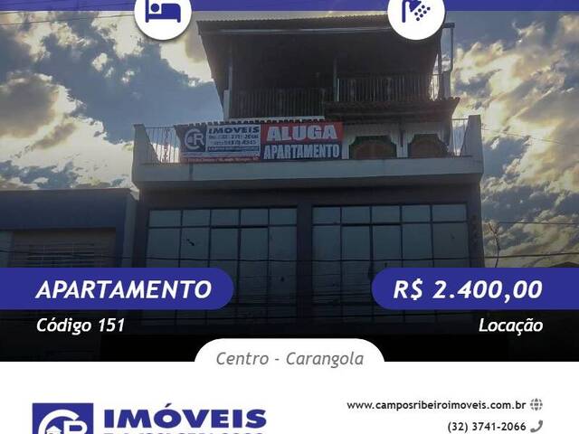 Locação em Centro - Carangola